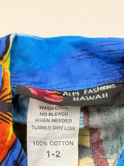 Ali'i Fashions Hawaii Tropical Shirt Size 1-2