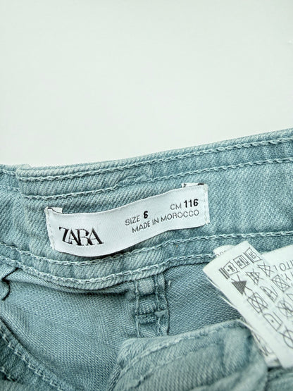 Zara Light Blue Flare Jeans Size 5-6Y
