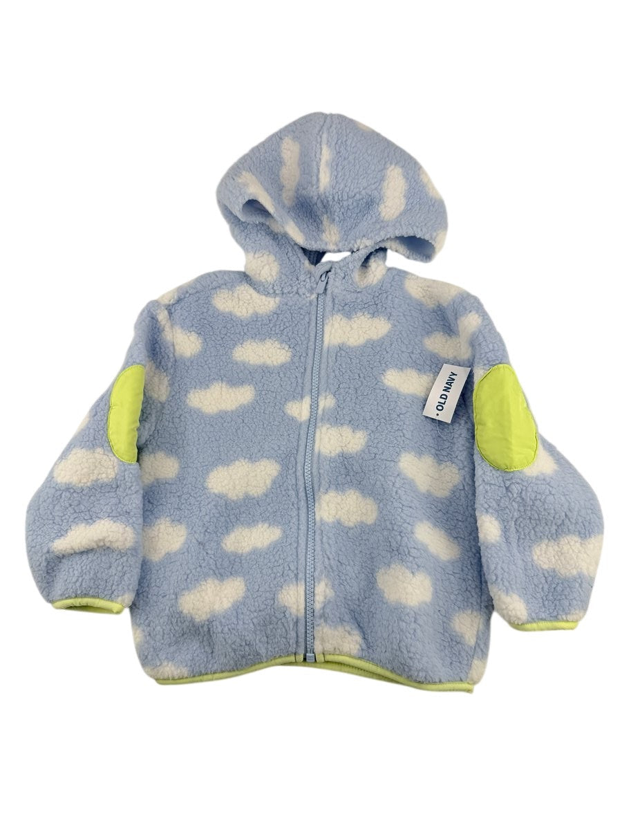 NWT - Old Navy Cloud Sherpa Hooded Jacket 4T