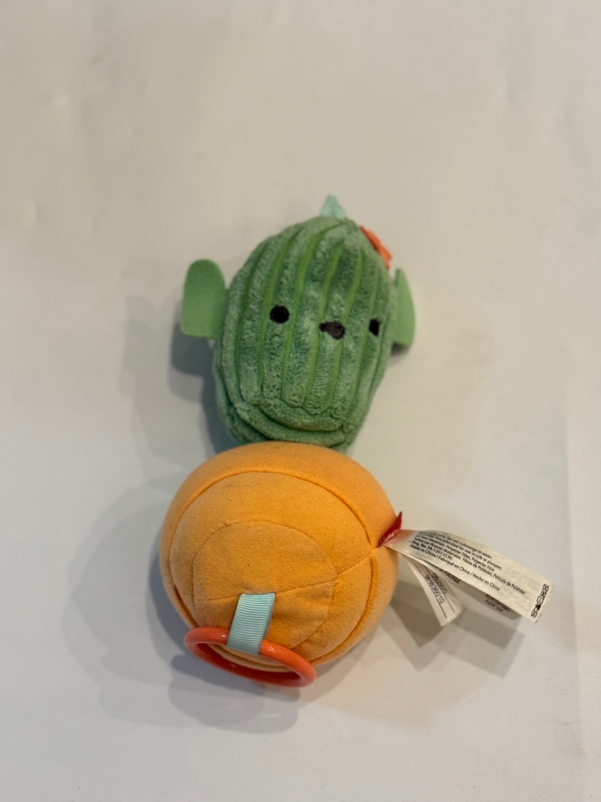 Skip Hop - Cactus Pull & Vibration Baby Plush Toy with Ring
