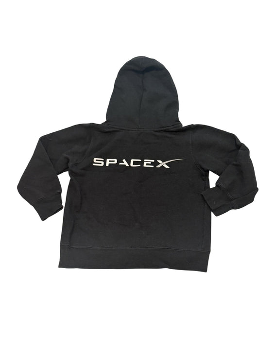 SpaceX Kids Pullover Hoodie Black 4-5Y