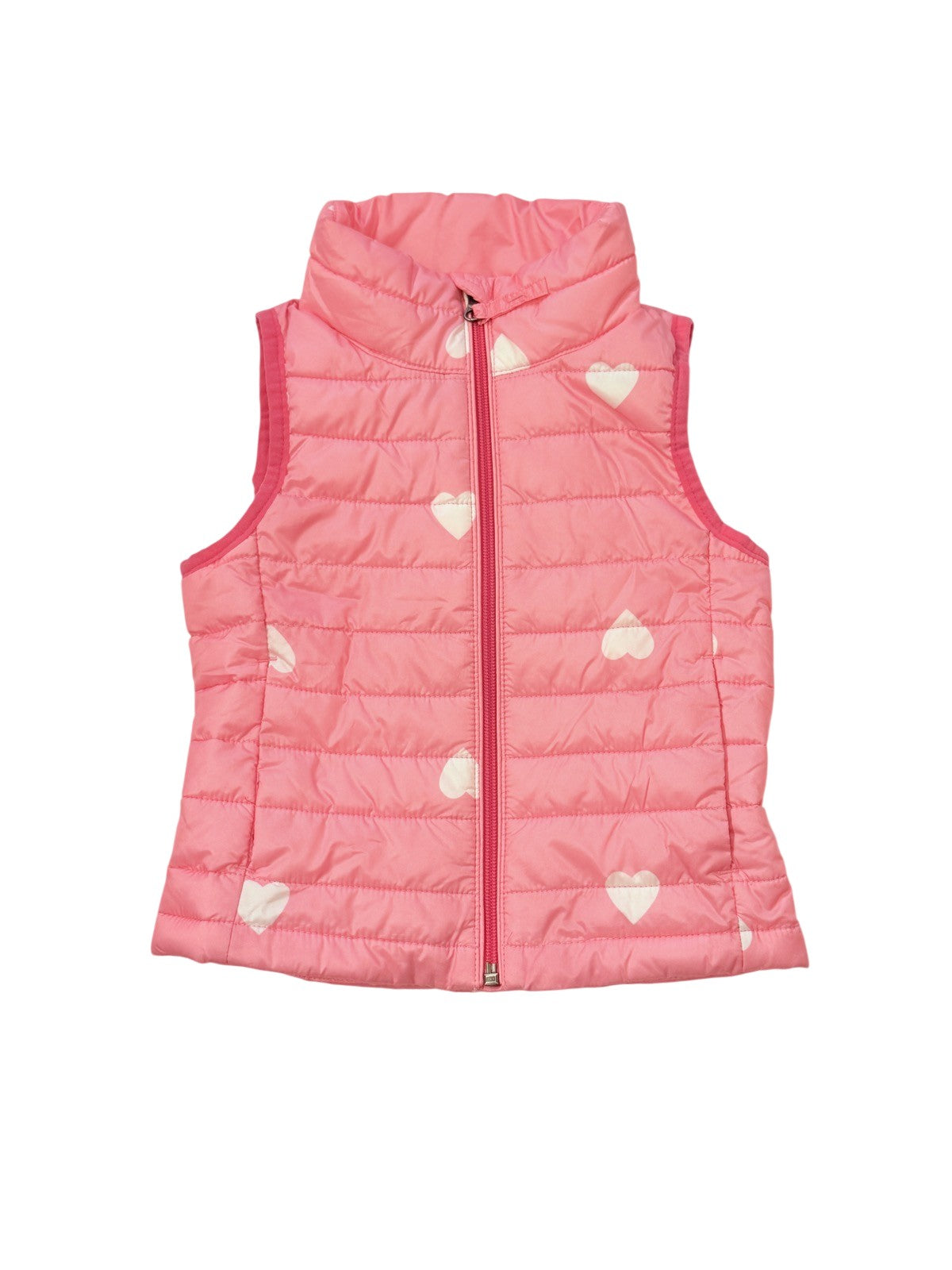Amazon Essentials Pink Heart Puffer Vest 4-5Y