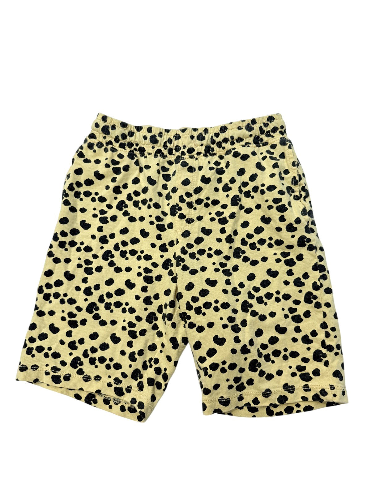 H&M Yellow Leopard Print Shorts Size 9-10Y