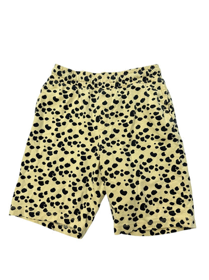H&M Yellow Leopard Print Shorts Size 9-10Y