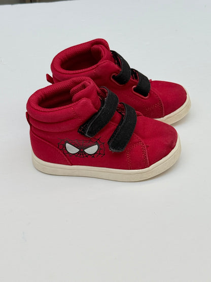 Gap Marvel Spider-Man Hi-Top Sneakers Size 8