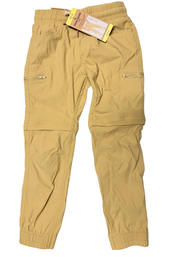 Eddie Bauer Pants Zip Off Shorts 6Y