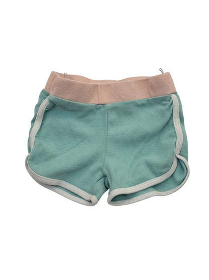 Indigo Mint Green Runner Shorts 12-18m