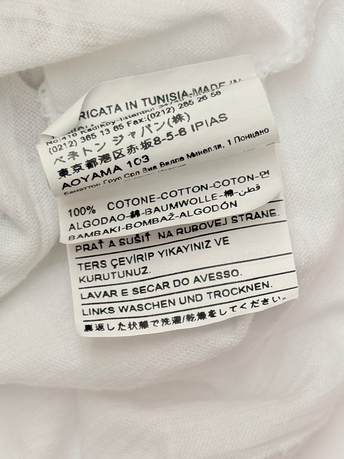 Benetton Sea Taxy Graphic T-Shirt 9-12M