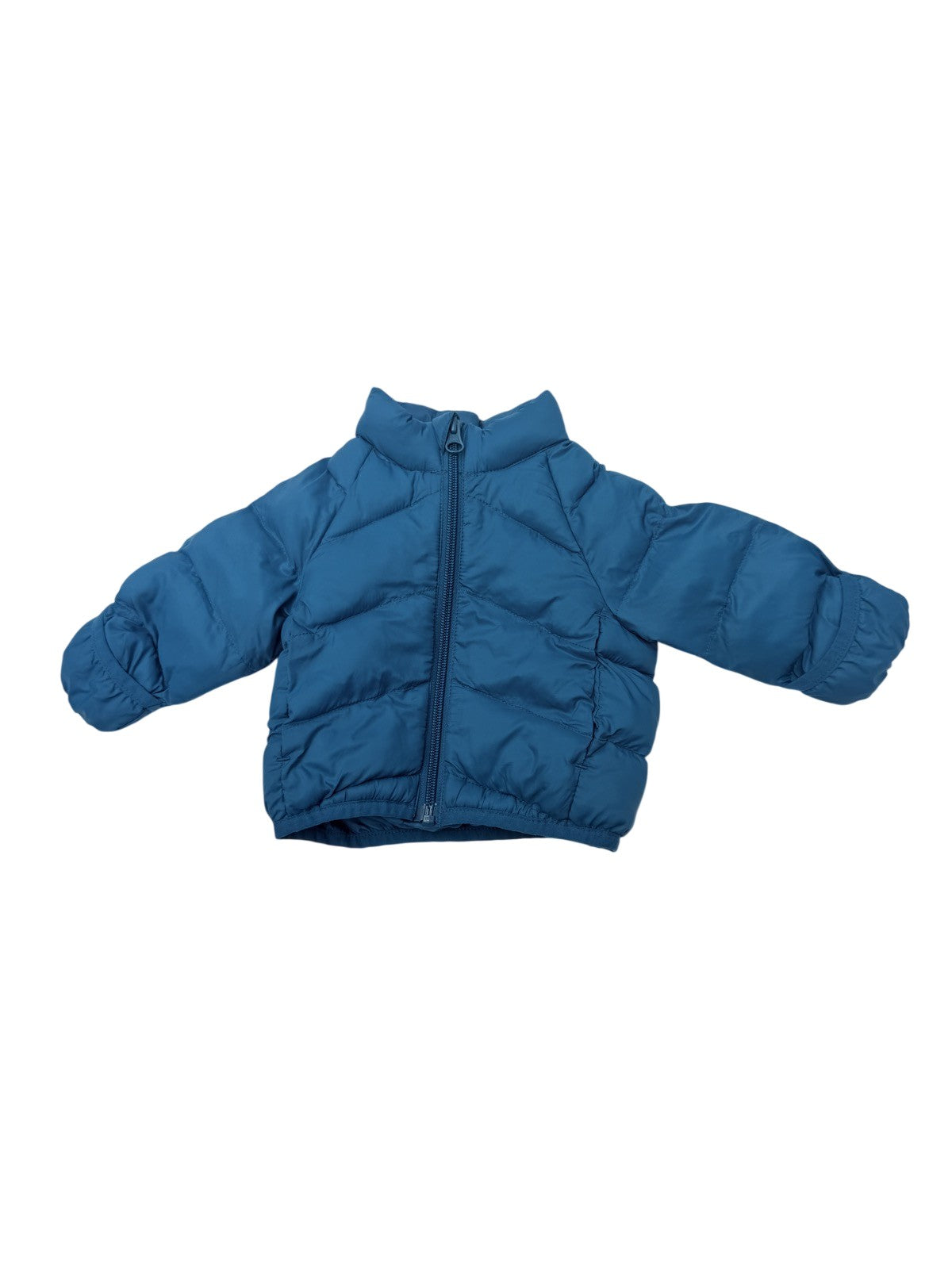 Wonder Nation Blue Puffer Jacket 0-3M