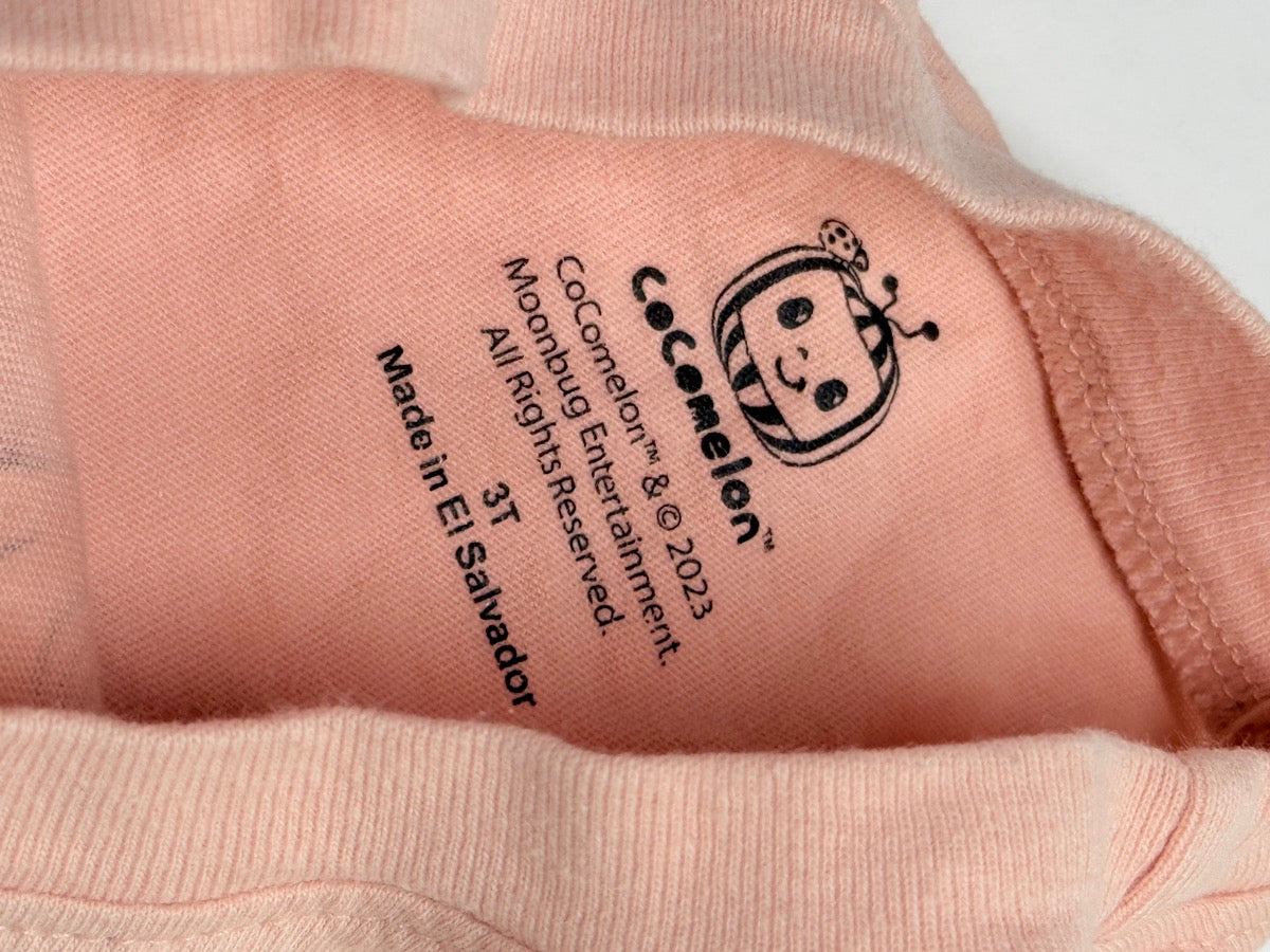 CoComelon Pink Graphic T-Shirt 3T