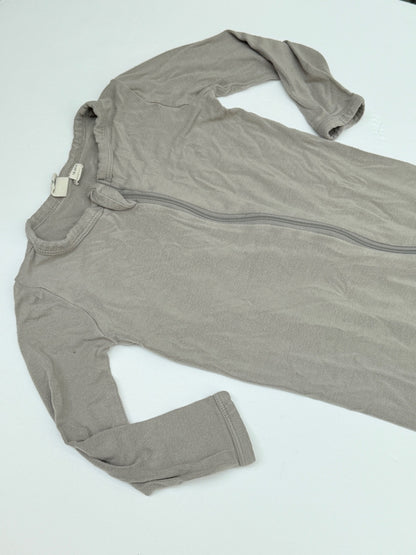 Kyte Baby Grey Zippered Footie Sleeper 18-24m