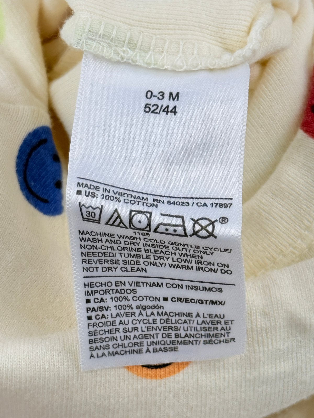 Old Navy & George Sleeper 3-Pack 0-3M