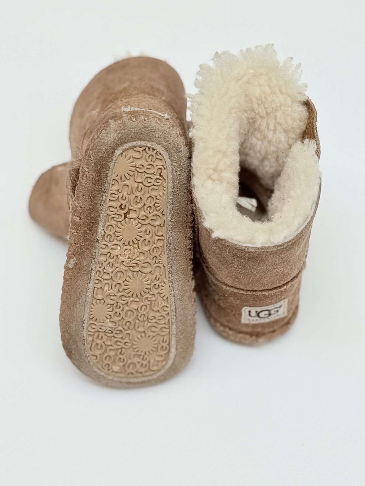 UGG Baby Booties Chestnut Size 4/5