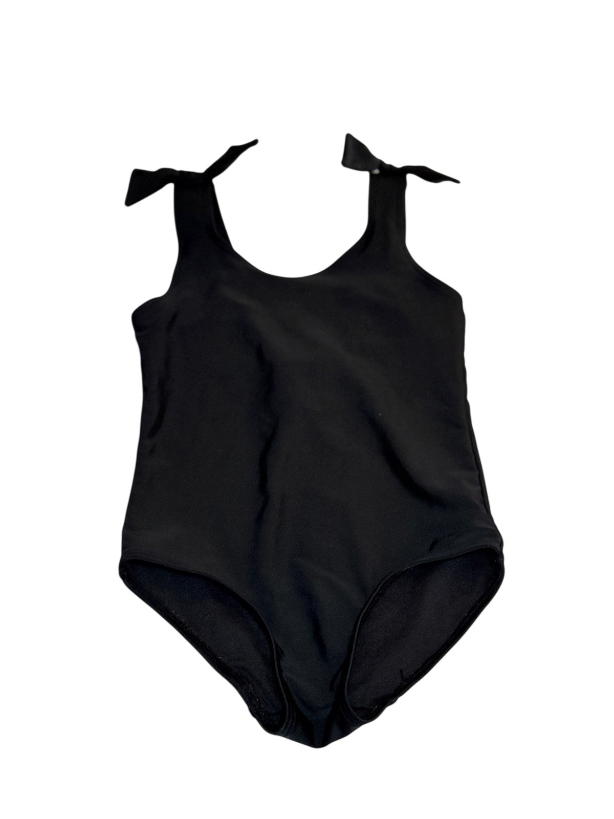 H&M Black Tie-Shoulder One-Piece Swimsuit 2-4T