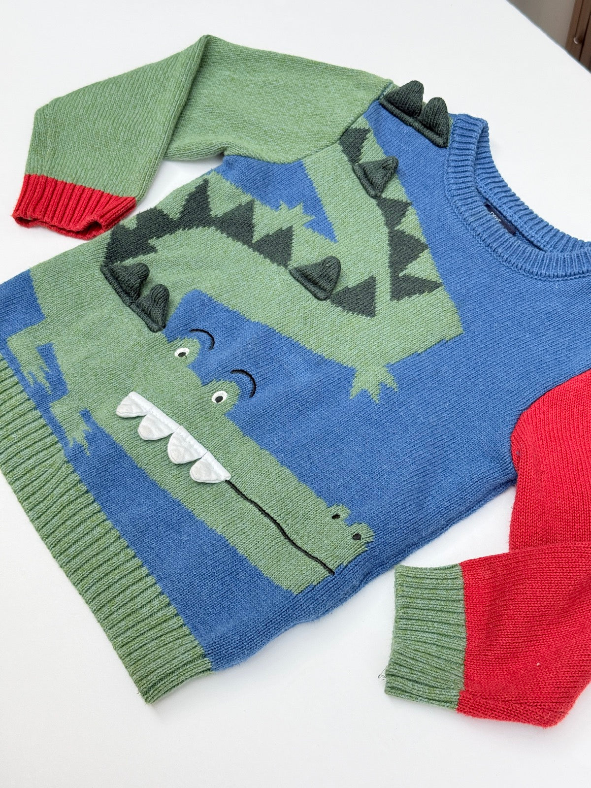 Next Crocodile Knit Sweater 3-4Y
