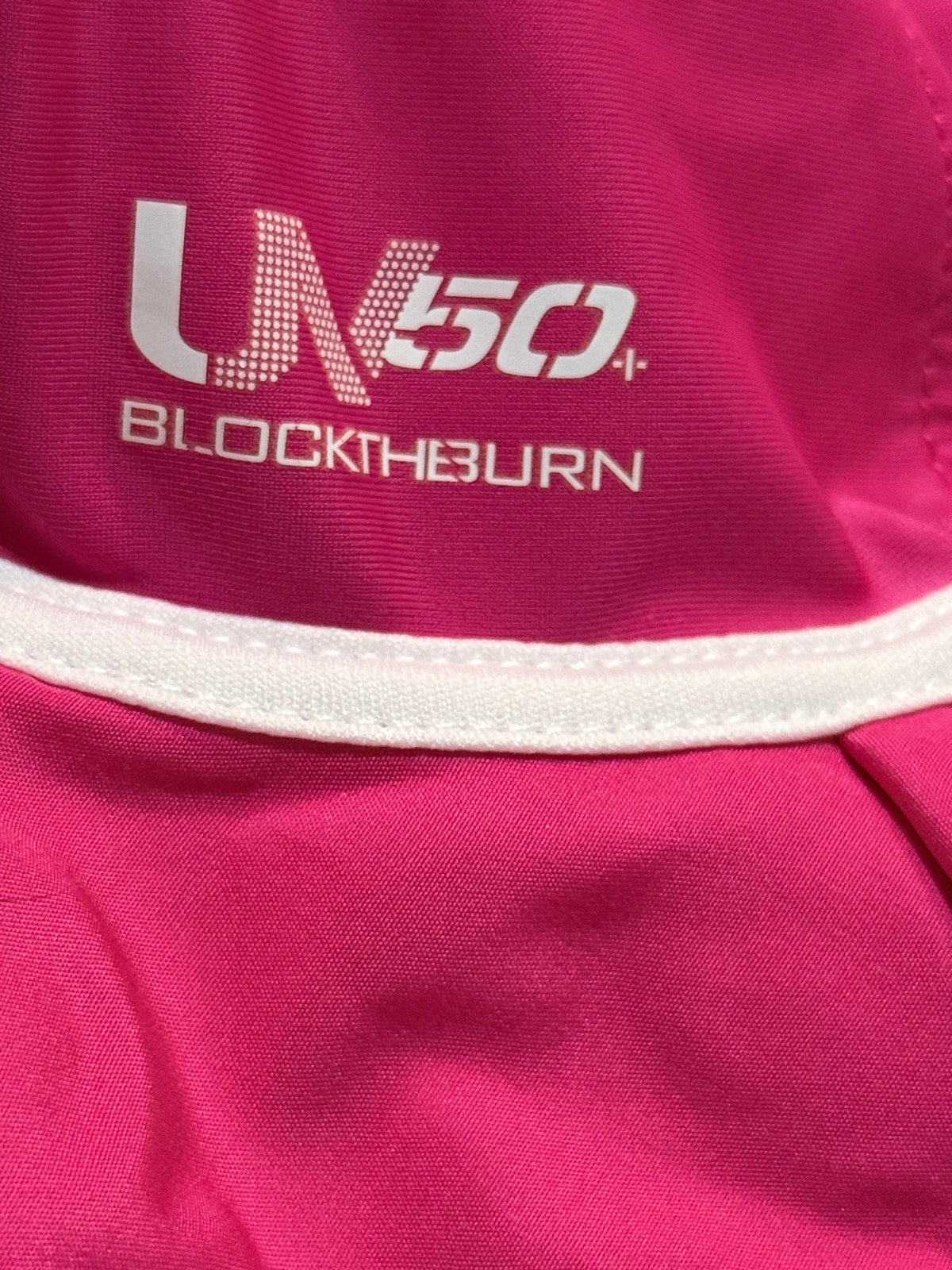 Chapeau de soleil à volants rose Speedo T. L-XL