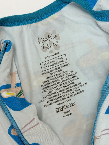 KicKee Pants Ramen Print Footie Pajama 9-12m