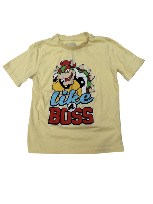 Super Mario Like A Boss T-Shirt Size 6