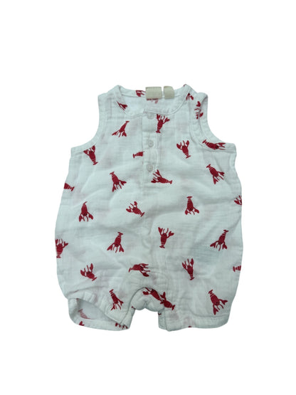 Baby Gap Lobster Print Romper 0-3M