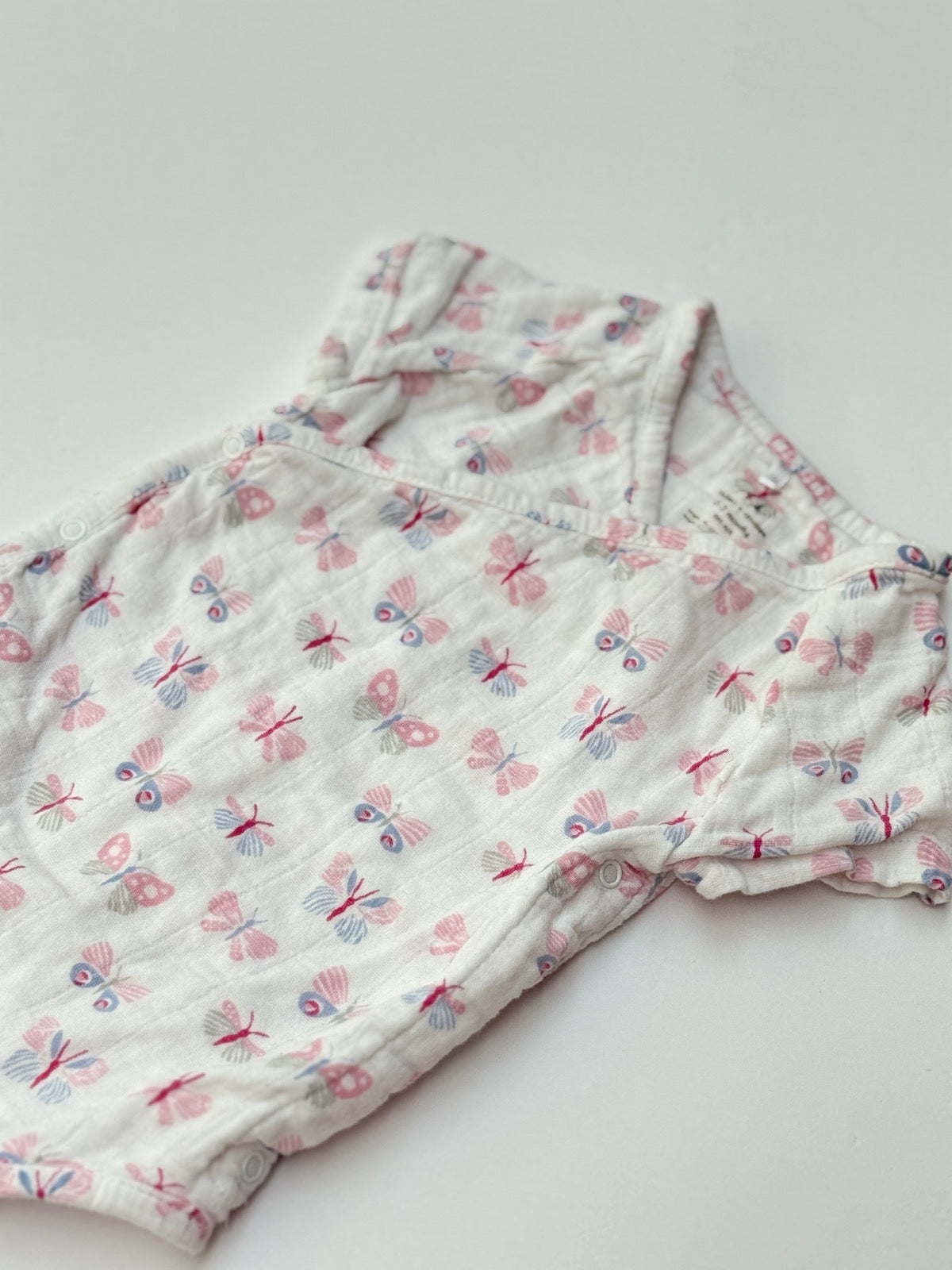 Aden + Anais Butterfly Muslin Bodysuit 0-3m