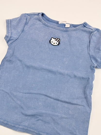 Gap Kids Hello Kitty Blue T-Shirt Size S (6-7) 6-7