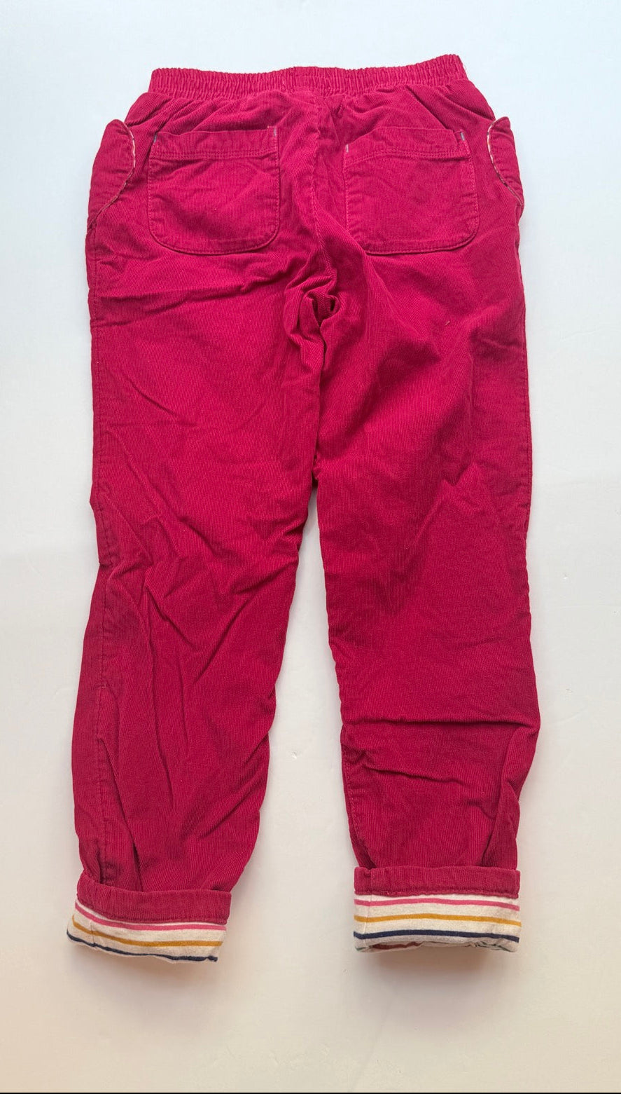 Mini Boden Pink Corduroy Lined Pants 9Y