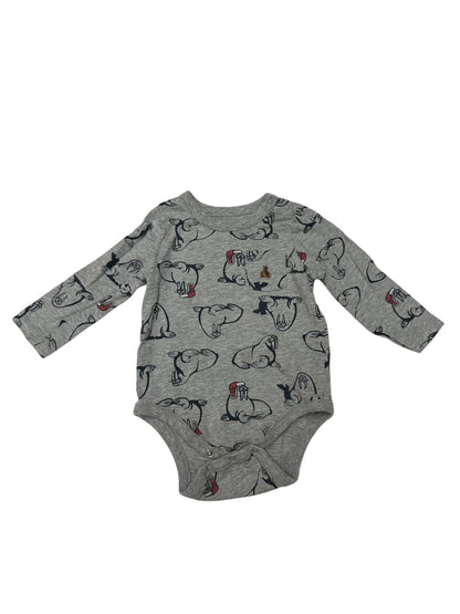 Baby Gap Walrus Print Bodysuit 12-18M