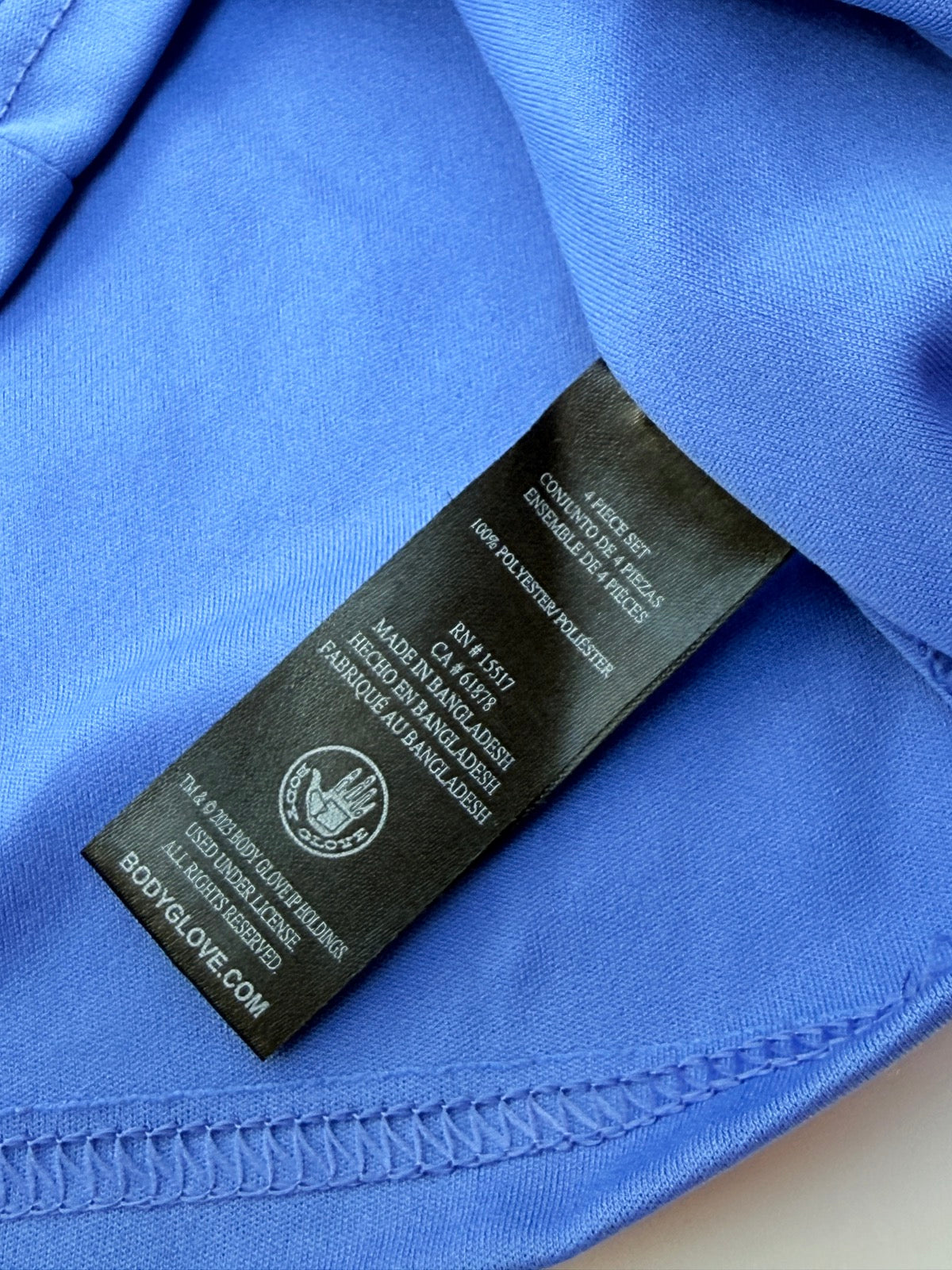 Body Glove Blue Rash Guard Top 3T