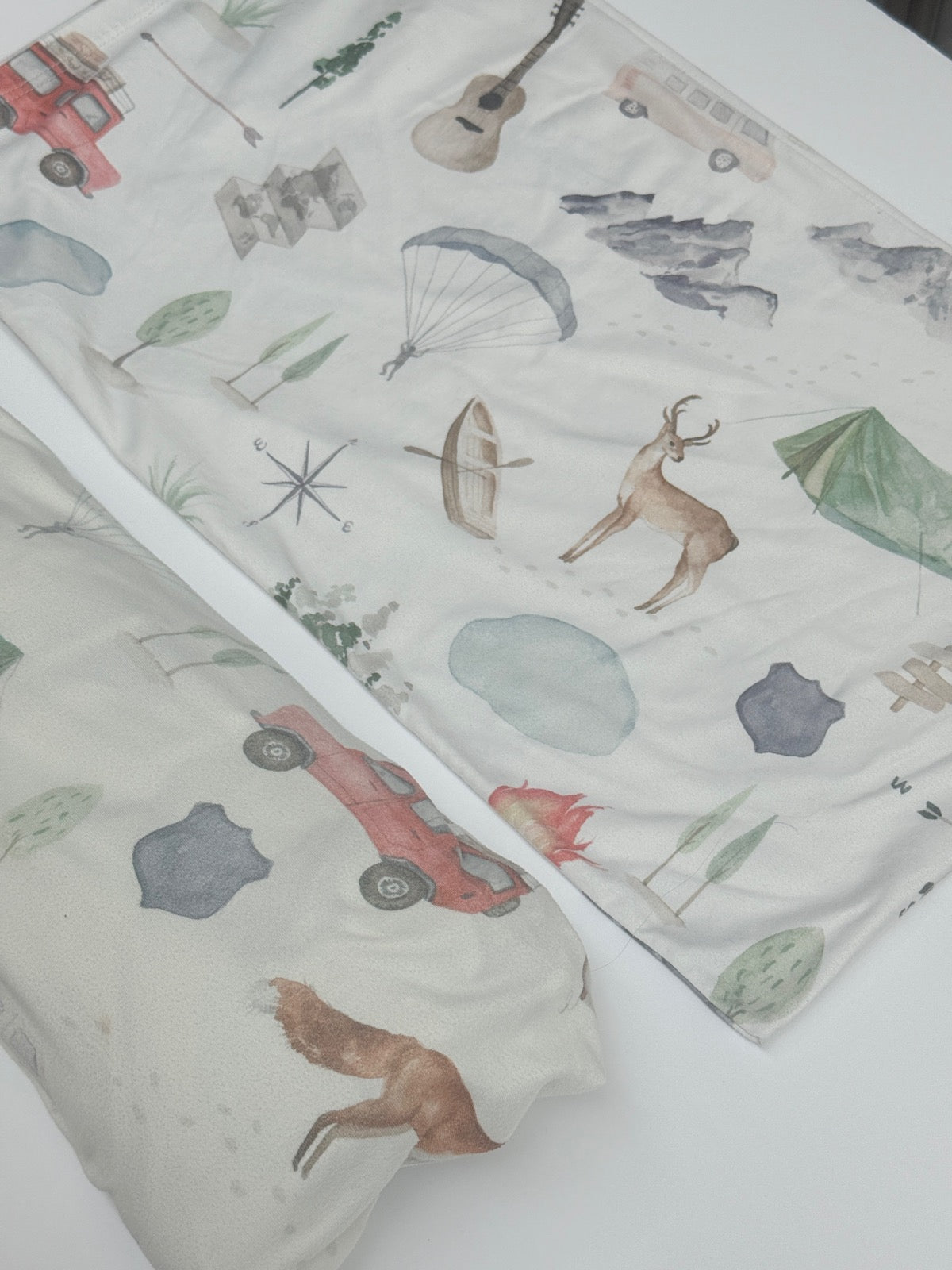 Pobi Baby Adventure Crib and Pillowcase Set