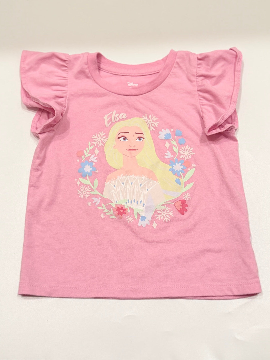Disney Frozen Elsa Flutter Sleeve T-Shirt 5T