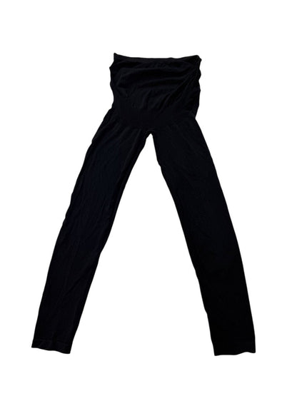 Preggo Leggings Maternity Belly Panel Leggings L/XL
