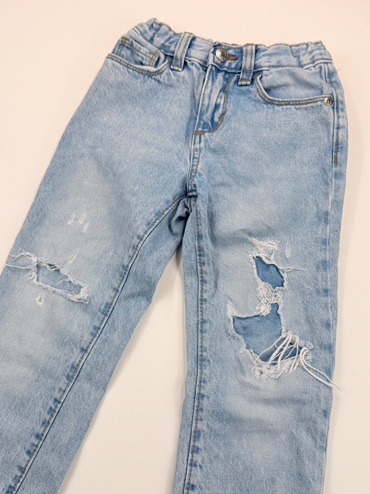 Old Navy Distressed Light Wash Jeans 4T