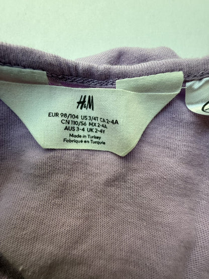 H&M Disney Princess Kindness Rules Dress 3/4T