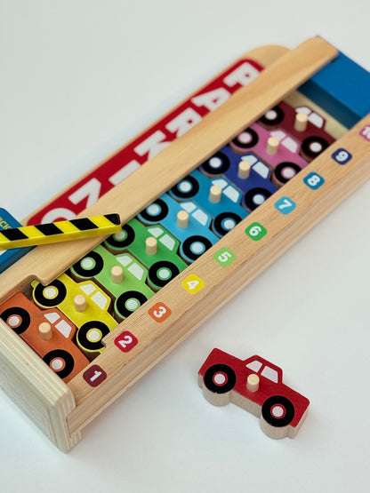Melissa & Doug Count & Park Parking Garage Toy