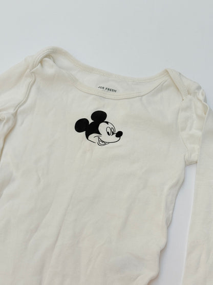 Joe Fresh Mickey Mouse Bodysuit 12-18M
