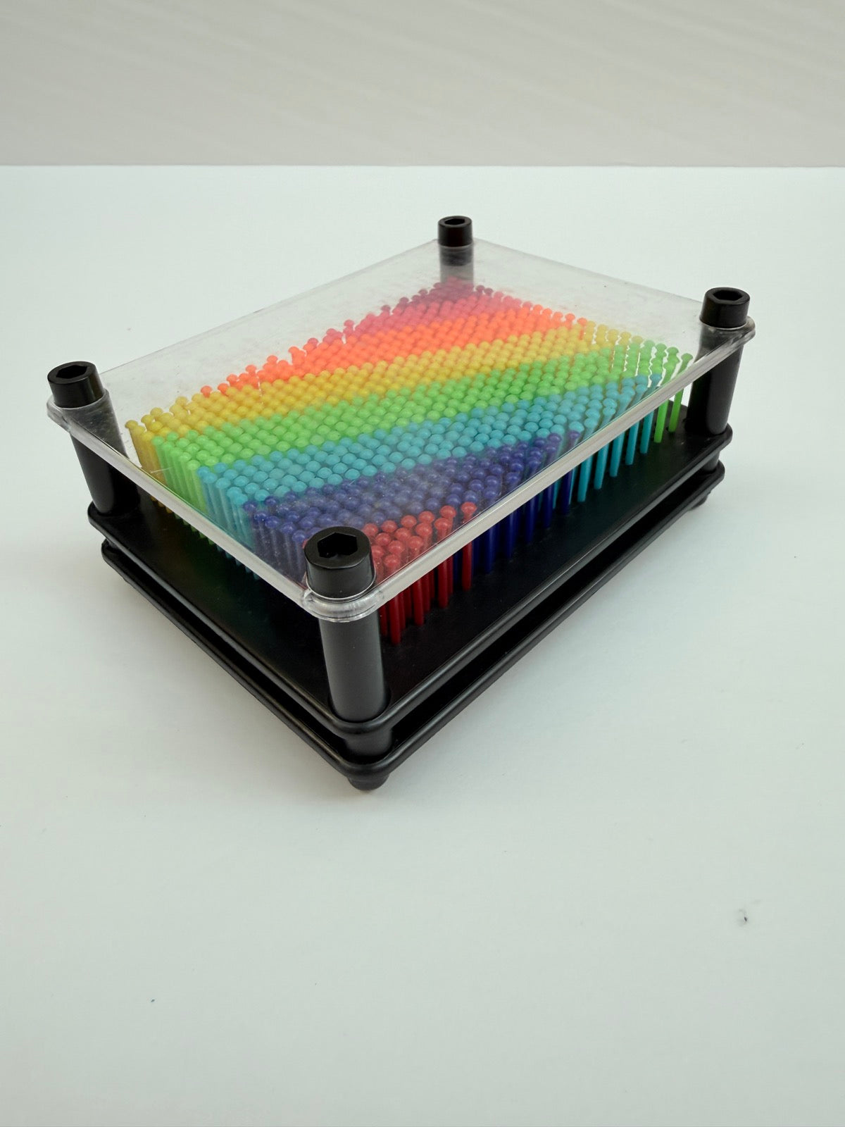 Rainbow 3D Pin Art Impression Desk Toy
