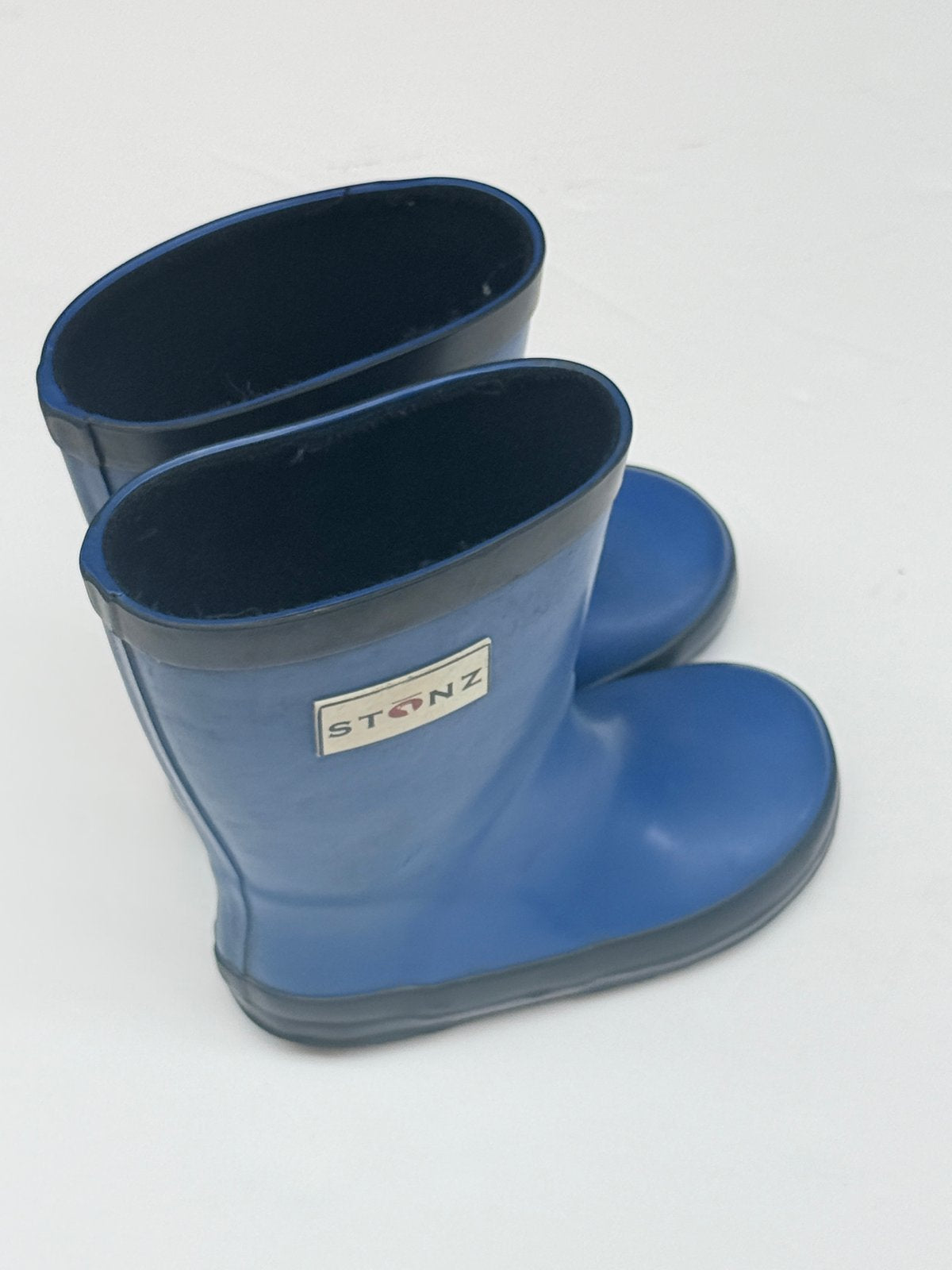 Stonz Blue Rain Boots Size 7