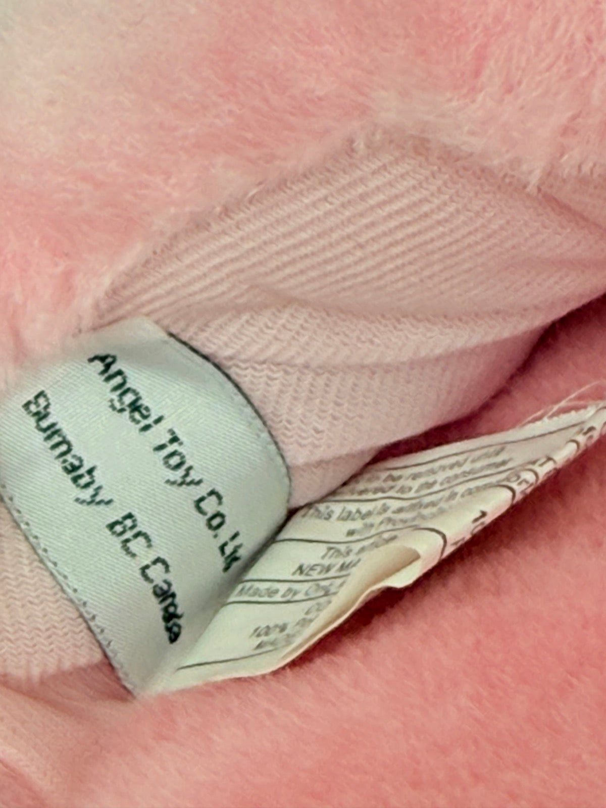 NWT - Angel Toy Pink Pig Plush Slippers 3Y+