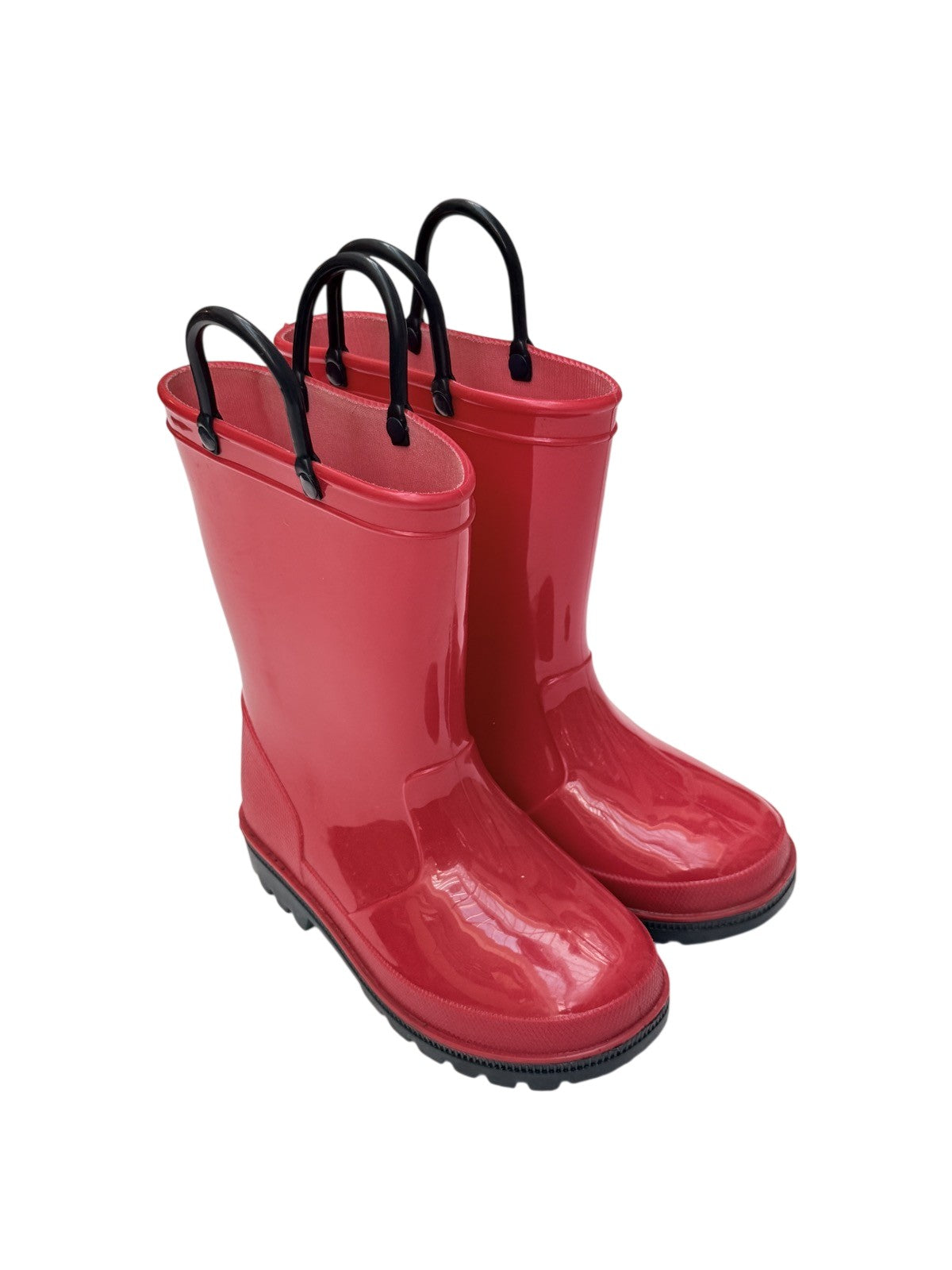Kids Red Rain Boots Size 10