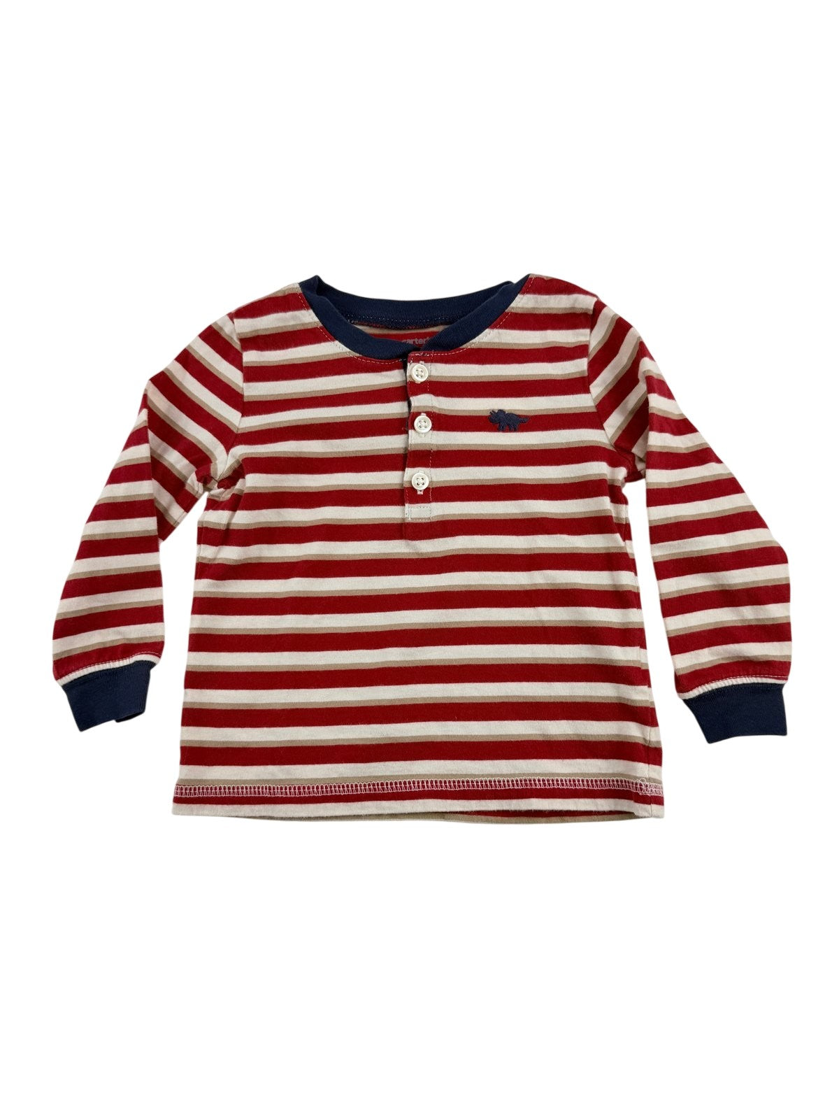Carter's Striped Henley Shirt 18M