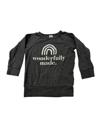 Little & Lively Wonderfully Made Sweatshirt 1T/2T