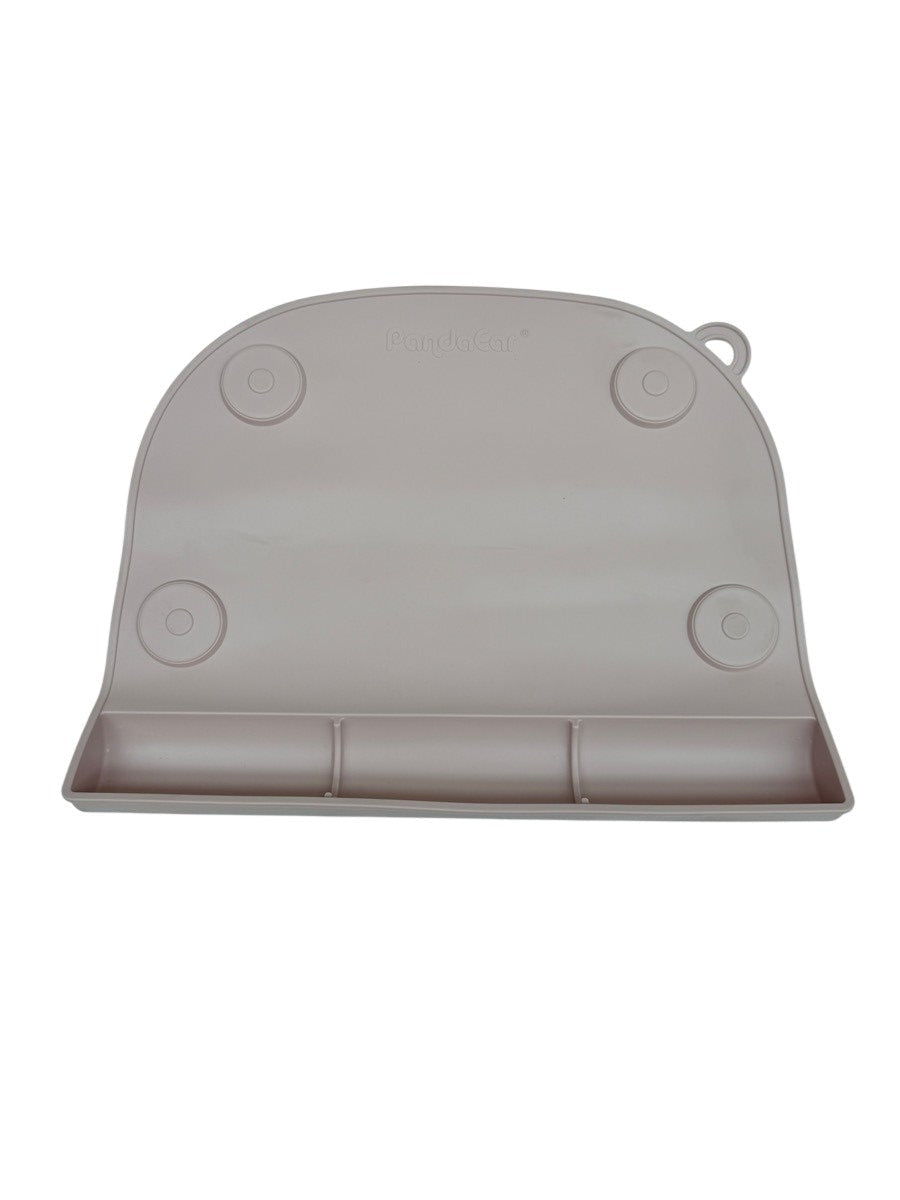 Blush Pink Pandaear Silicone Baby Placemat with Suction Cups