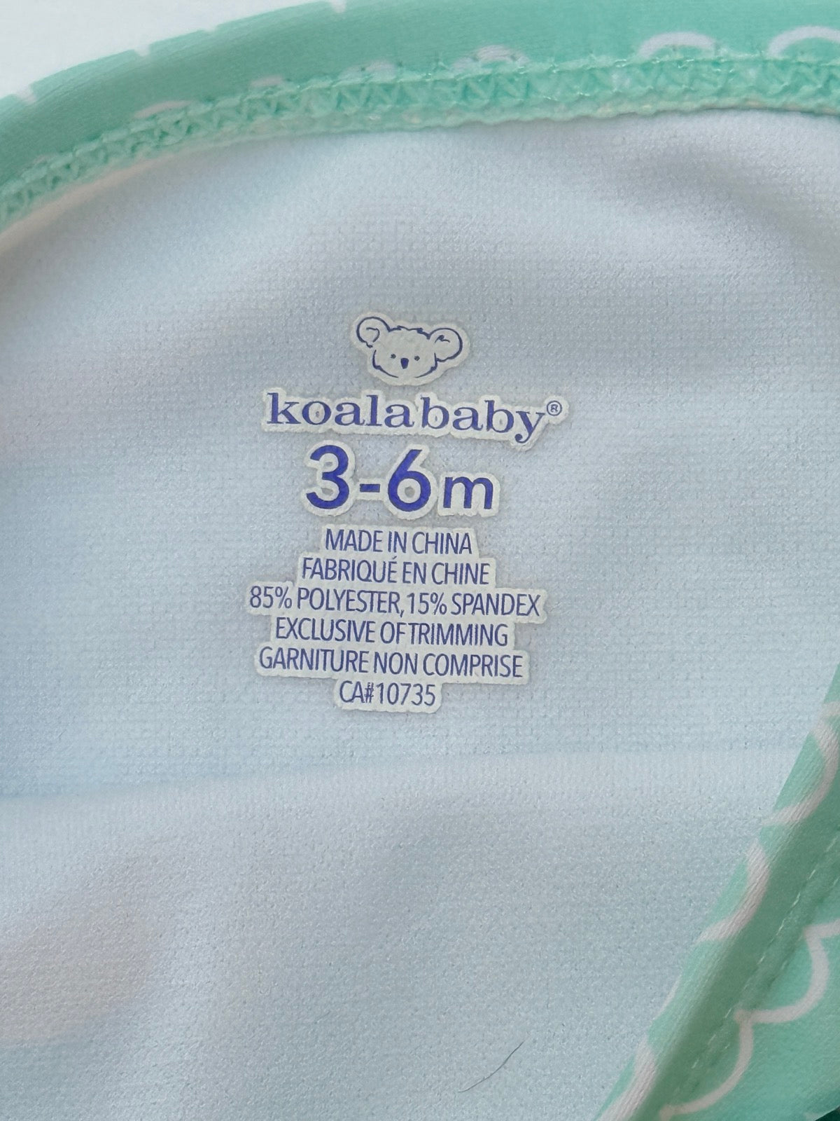 Koala Baby Wave Print Swim Bottoms 3-6M