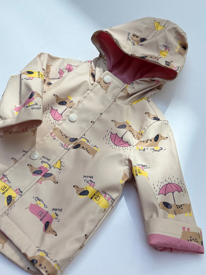 Joe Fresh Dachshund Rain Jacket 6-12m
