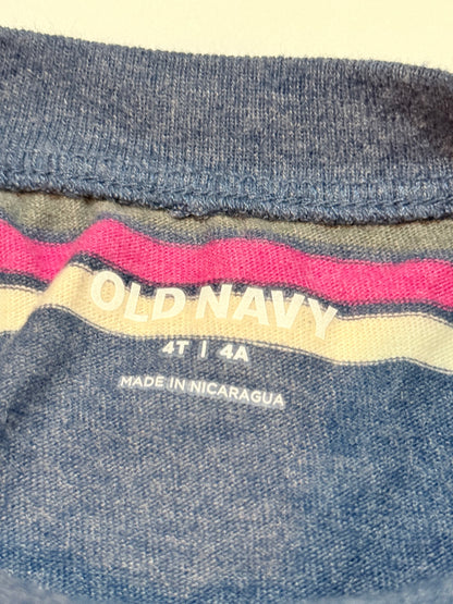 Old Navy Striped Long Sleeve Tee 4T