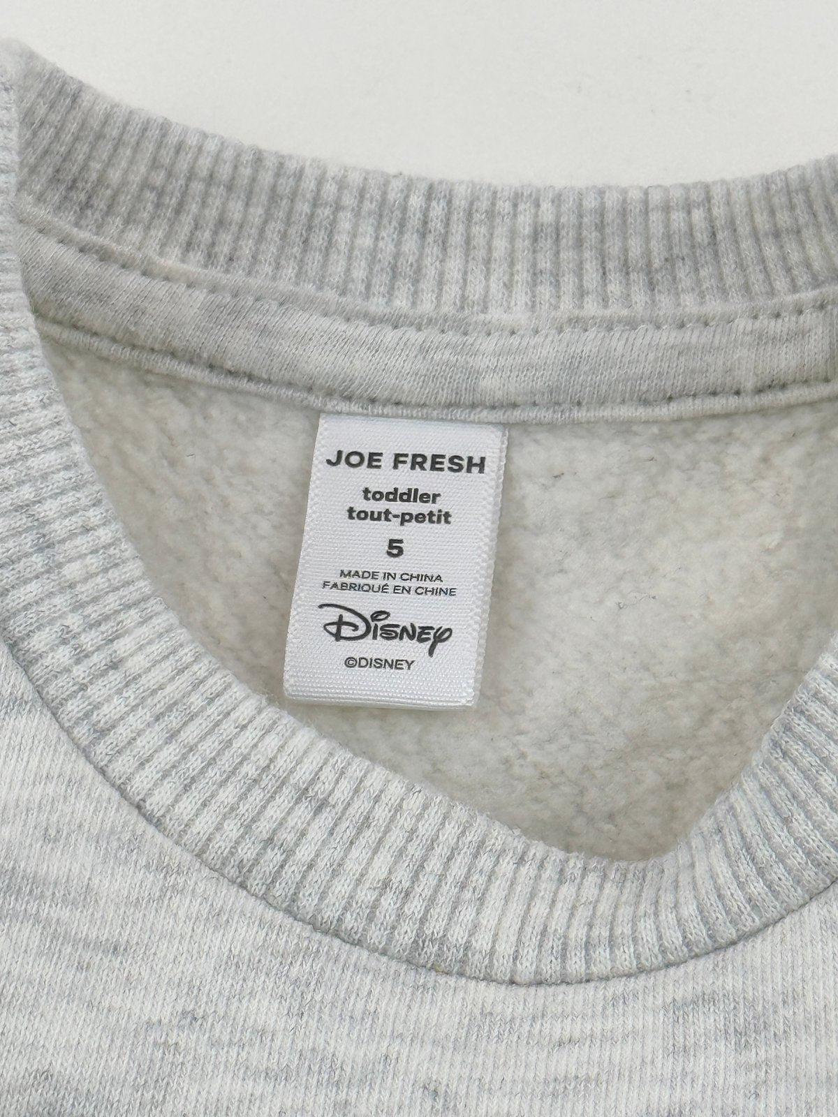 Joe Fresh Disney Mickey Mouse Sweatshirt Size 5