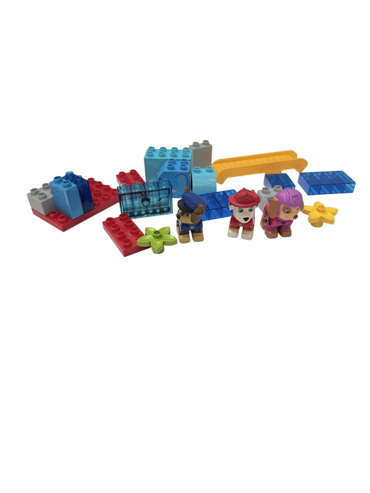 Mega Blocks Paw Patrol Figures & Bricks Lot