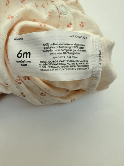 Carter's Floral Bodysuit 6m