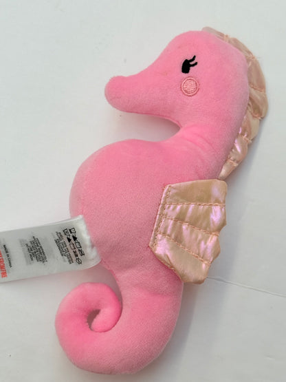 Pink Seahorse Plush Toy