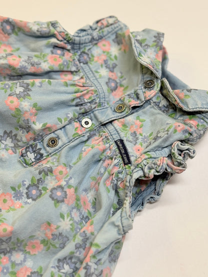 Calvin Klein Jeans Floral Denim Dress 18M